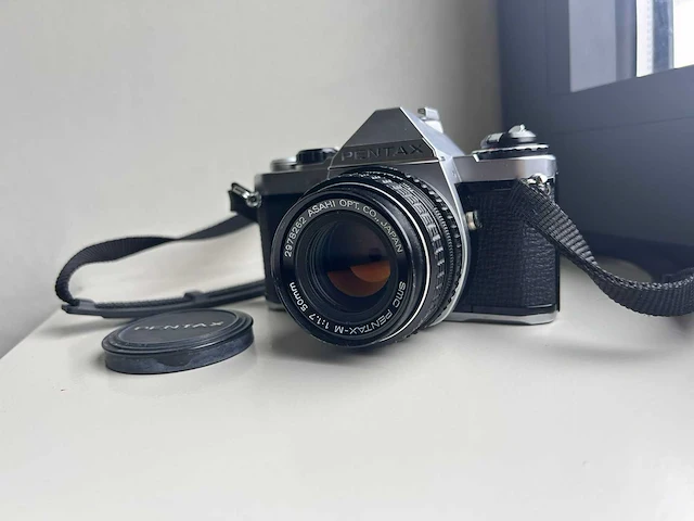 Pentax me super analoge spiegelreflexcamera - afbeelding 1 van  10