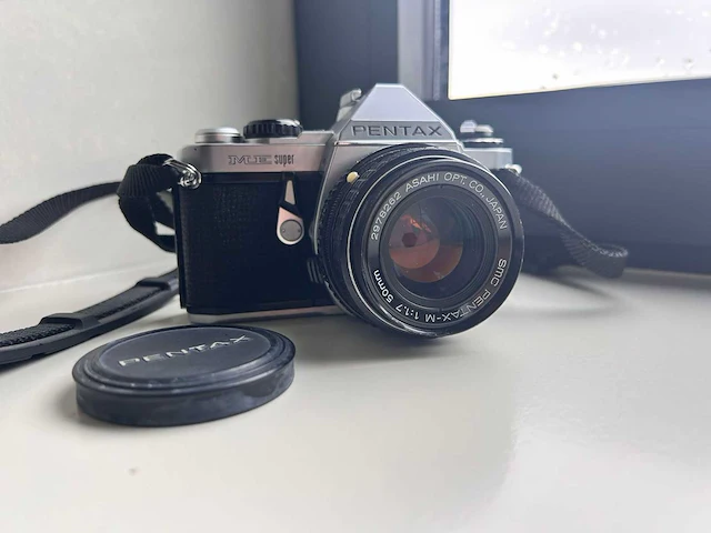 Pentax me super analoge spiegelreflexcamera - afbeelding 3 van  10