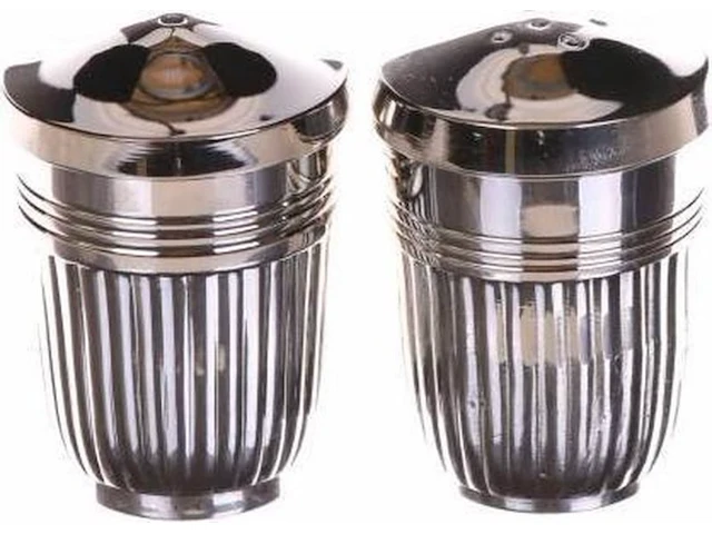 Peper & zout stel nikkel 5,5 x 4 cm aantal 1 set. - afbeelding 1 van  3