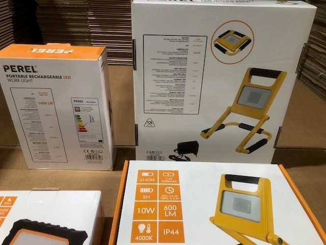 Perel - bouwlamp (4x) - afbeelding 3 van  4