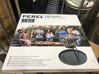 Perel - vuurkorf met rooster en onderplaat dia 50 cm (14x) - afbeelding 3 van  4