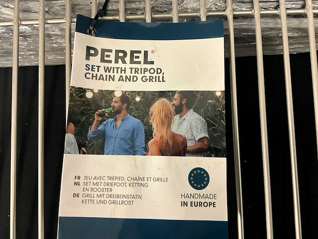 Perel tripod houtskool bbq (2x) - afbeelding 5 van  6