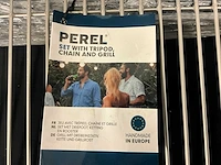 Perel tripod houtskool bbq (2x) - afbeelding 5 van  6