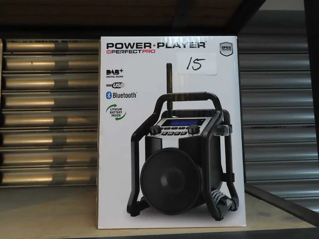 Perfect pro - power player - bouwradio - afbeelding 1 van  1