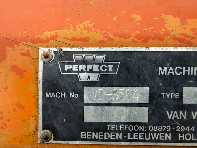 Perfect vd3564 maaimachine - afbeelding 6 van  7