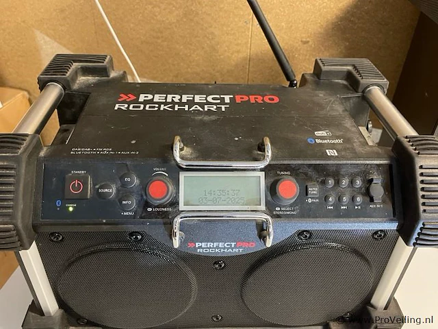 Perfectpro rh3 rockhart bouwradio - afbeelding 3 van  4