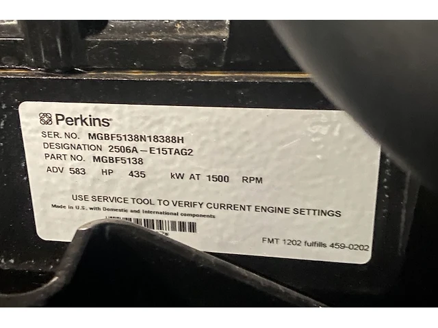 Perkins 2506a-e15tag3 - 550 kva - silent generator - afbeelding 16 van  16