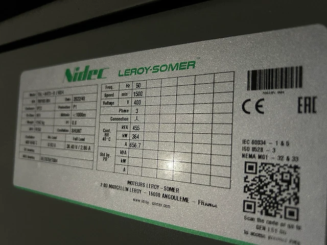 Perkins 2506c-e15tag1 - 500 kva - silent generator - afbeelding 10 van  18