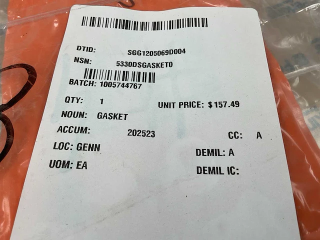 Perkins gasket set (2x) - afbeelding 4 van  4