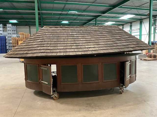 Peroni mobiele bar met hydraulisch dak - afbeelding 2 van  22