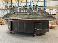 Peroni mobiele bar met hydraulisch dak - afbeelding 12 van  22