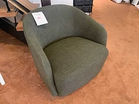 Perry khaki fauteuil - afbeelding 2 van  5