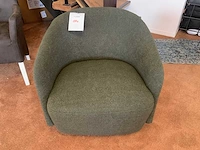 Perry khaki fauteuil - afbeelding 3 van  5