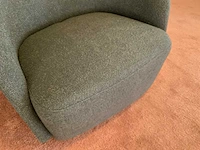 Perry khaki fauteuil - afbeelding 5 van  5