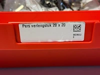 Pers verlengstuk 20x20 - partij - afbeelding 3 van  3