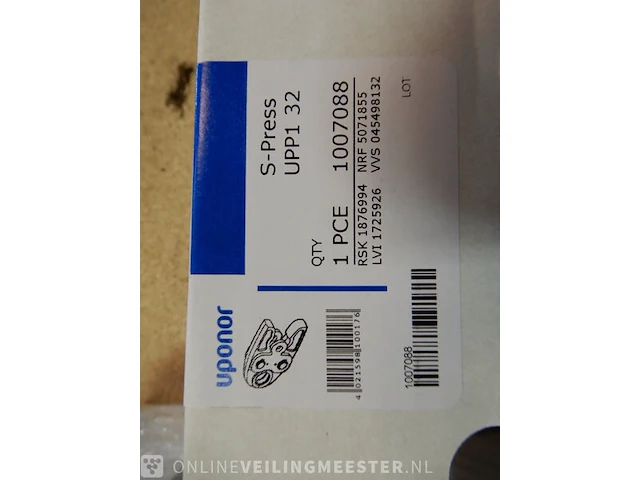 Persbek uponor, s-press - afbeelding 2 van  2