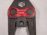 Persbekkenset m 15/ 18/ 22/ 28mm - afbeelding 5 van  5