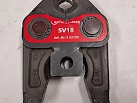 Persbekkenset sv 15/ 18/ 22/ 28mm - afbeelding 3 van  5