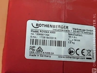 Persmachine accu rothenberger, romax 4000 - afbeelding 8 van  12