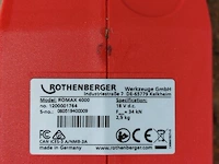 Persmachine rothenberger, romax 4000, bouwjaar 2019 - afbeelding 7 van  11
