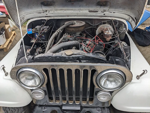 Personen auto, jeep, cj7 v8, 1978 - afbeelding 32 van  50