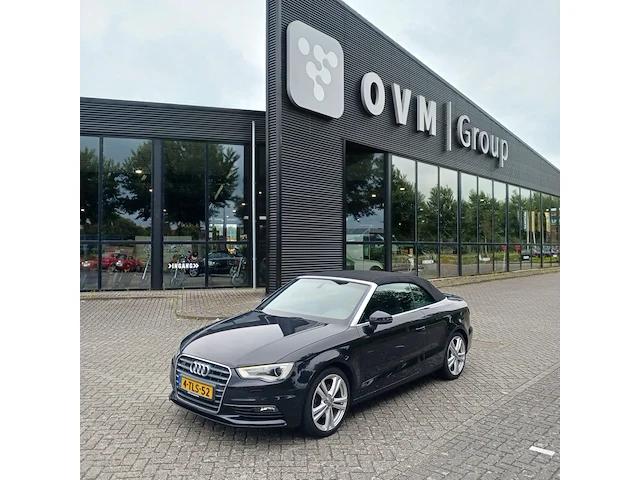 Personenauto, audi, a3 cabriolet - 1.8 tfsi pro line plus, zwart, 2014 - afbeelding 1 van  80
