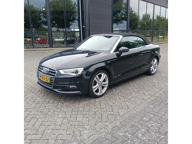 Personenauto, audi, a3 cabriolet - 1.8 tfsi pro line plus, zwart, 2014 - afbeelding 12 van  80