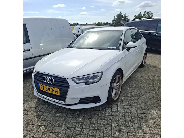 Personenauto audi, a3 sportback 1.0 tfsi sport lease edition, wit, bouwjaar 2017 - afbeelding 12 van  35