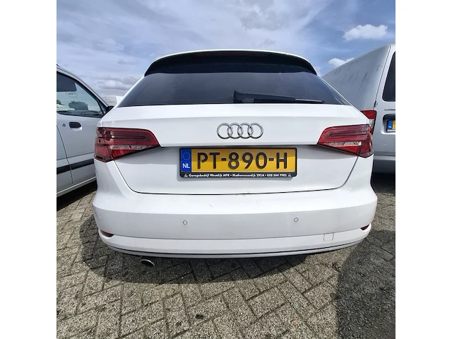 Personenauto audi, a3 sportback 1.0 tfsi sport lease edition, wit, bouwjaar 2017 - afbeelding 32 van  35
