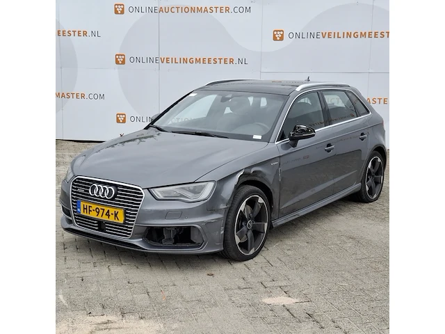 Personenauto, audi, a3 sportback 1.4 e-tron phev ambition pro line plus, grijs, 2015 - afbeelding 1 van  49