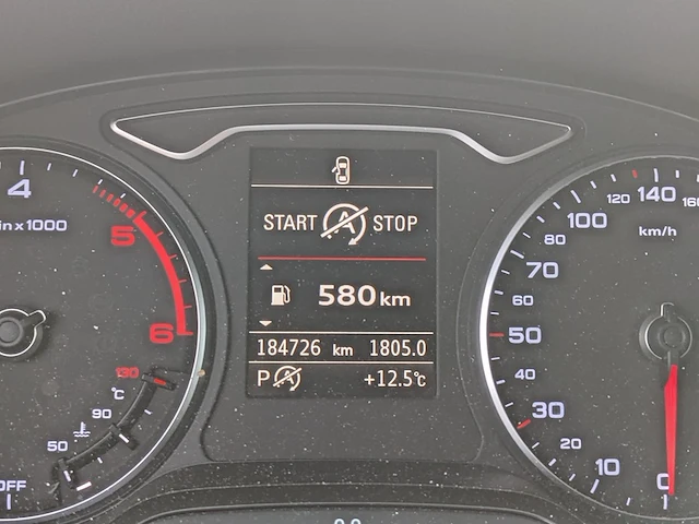 Personenauto audi, a3 sportback 1.6 tdi sport lease edition, grijs, bouwjaar 2017 - afbeelding 7 van  52