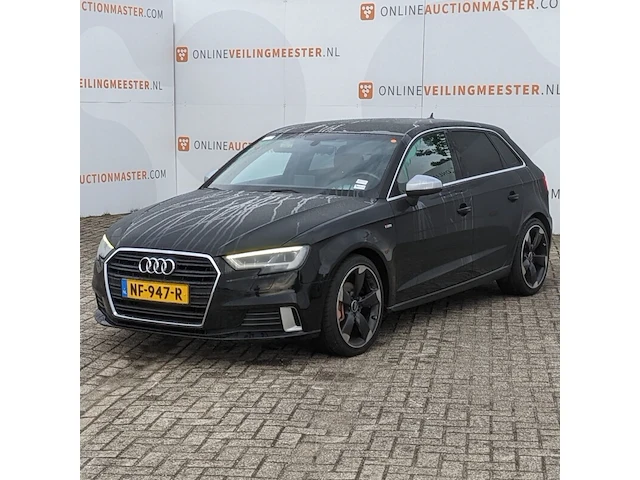 Personenauto audi, a3 sportback 1.6 tdi sport lease edition, grijs, bouwjaar 2017 - afbeelding 1 van  52