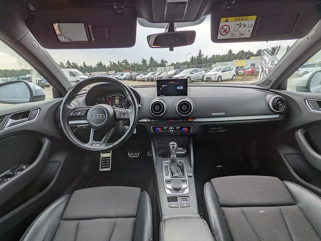 Personenauto audi, a3 sportback 1.6 tdi sport lease edition, zwart, bouwjaar 2017 - afbeelding 12 van  52