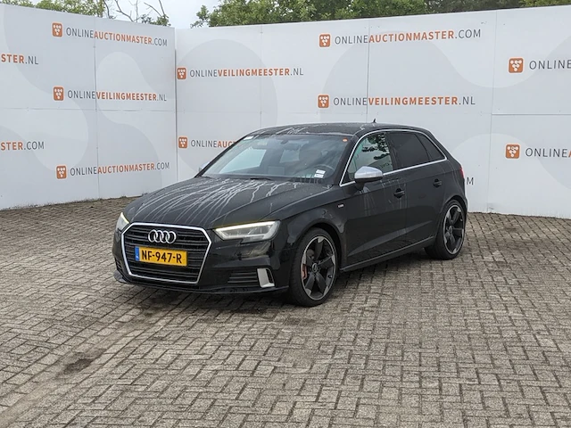 Personenauto audi, a3 sportback 1.6 tdi sport lease edition, zwart, bouwjaar 2017 - afbeelding 2 van  52