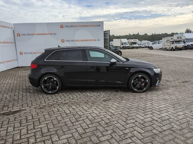 Personenauto audi, a3 sportback 1.6 tdi sport lease edition, zwart, bouwjaar 2017 - afbeelding 5 van  52