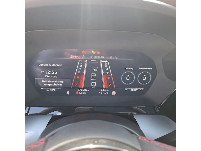 Personenauto audi, a3 sportback 2.5 tfsi rs 3 quattro, bouwjaar 2022 - afbeelding 7 van  90