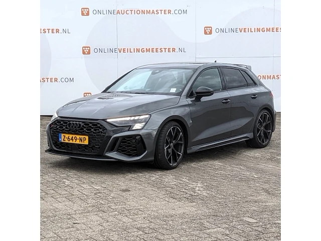 Personenauto audi, a3 sportback 2.5 tfsi rs 3 quattro, grijs, bouwjaar 2023 - afbeelding 1 van  57