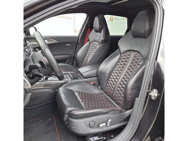 Personenauto audi, a6 avant 4.0 tfsi rs6 quattro, zwart, bouwjaar 2013 - afbeelding 10 van  47