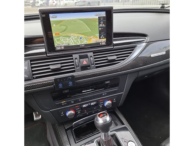 Personenauto audi, a6 avant 4.0 tfsi rs6 quattro, zwart, bouwjaar 2013 - afbeelding 15 van  47