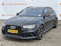 Personenauto audi, a6 avant 4.0 tfsi rs6 quattro, zwart, bouwjaar 2013 - afbeelding 1 van  47