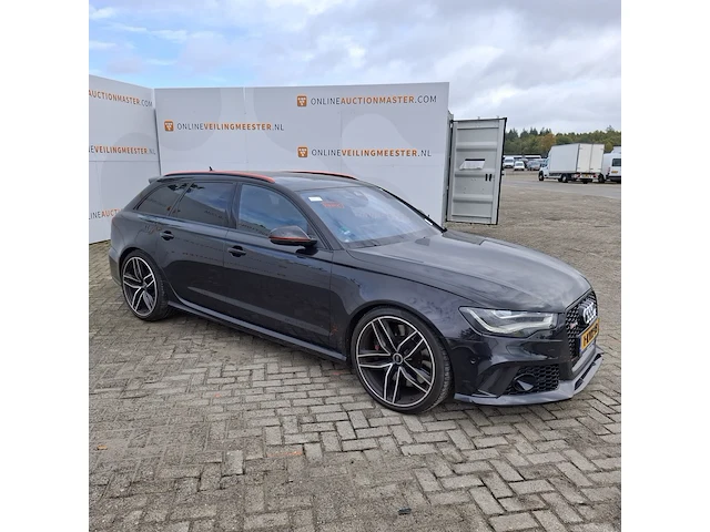 Personenauto audi, a6 avant 4.0 tfsi rs6 quattro, zwart, bouwjaar 2013 - afbeelding 3 van  47