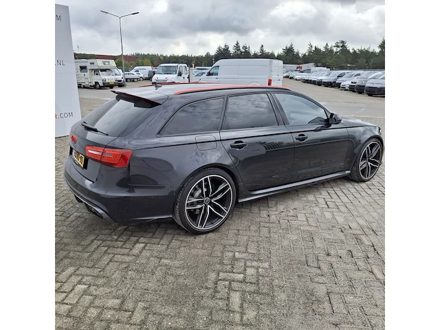 Personenauto audi, a6 avant 4.0 tfsi rs6 quattro, zwart, bouwjaar 2013 - afbeelding 5 van  47