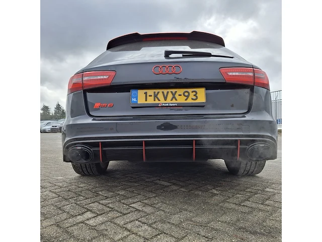 Personenauto audi, a6 avant 4.0 tfsi rs6 quattro, zwart, bouwjaar 2013 - afbeelding 7 van  47