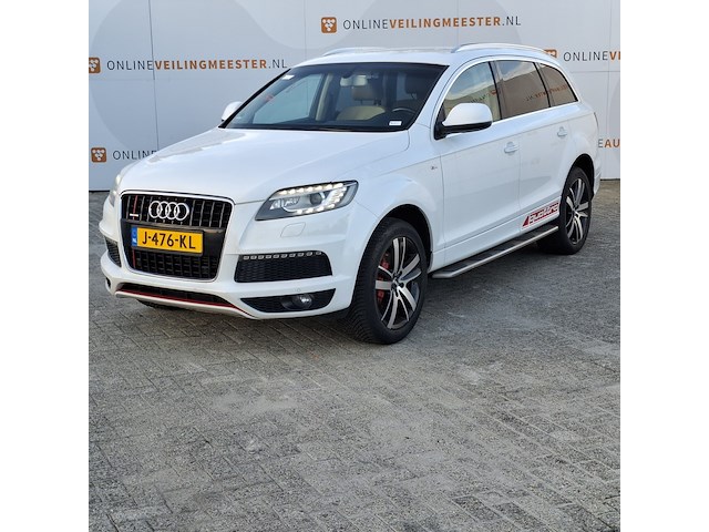 Personenauto audi, q7 3.6 fsi quattro, wit, bouwjaar 2010 - afbeelding 1 van  50