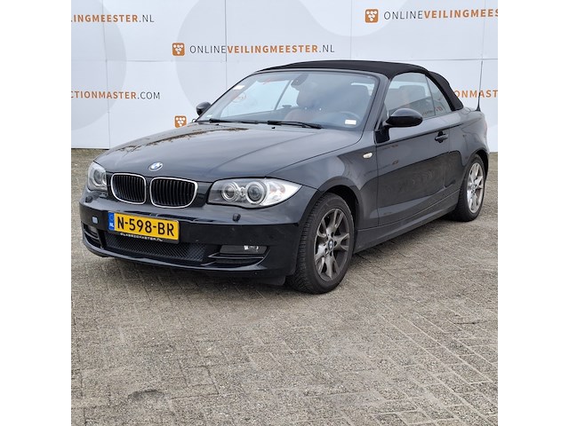 Personenauto bmw, 1-serie cabrio 120i, bouwjaar 2009 - afbeelding 1 van  56