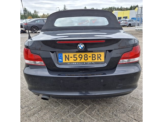 Personenauto bmw, 1-serie cabrio 120i, zwart, bouwjaar 2009 - afbeelding 53 van  56
