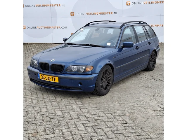 Personenauto bmw, 3-serie touring 320d, blauw, bouwjaar 2002 - afbeelding 1 van  45
