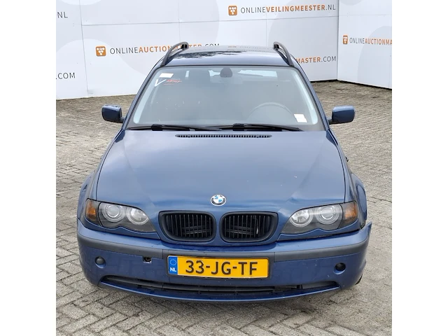 Personenauto bmw, 3-serie touring 320d, blauw, bouwjaar 2002 - afbeelding 12 van  45