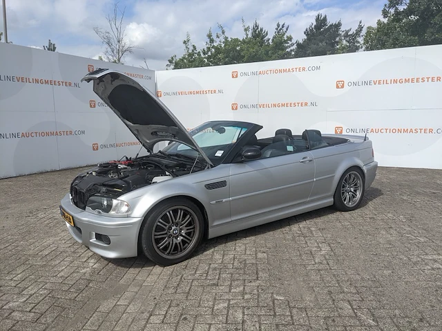 Personenauto bmw, m3 cabriolet, grijs, bouwjaar 2001 - afbeelding 40 van  45