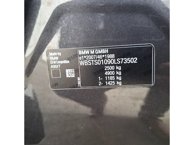 Personenauto, bmw, x3 m competition, grijs, 2019 - afbeelding 37 van  56